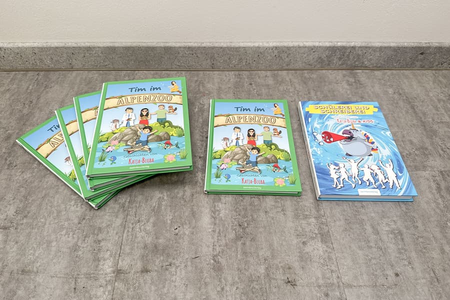 6 Kinderbücher \Geschichten von Katja Bluba\